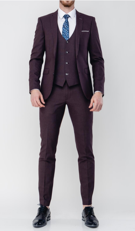 Remus Uomo Lazio 3 Piece Suit