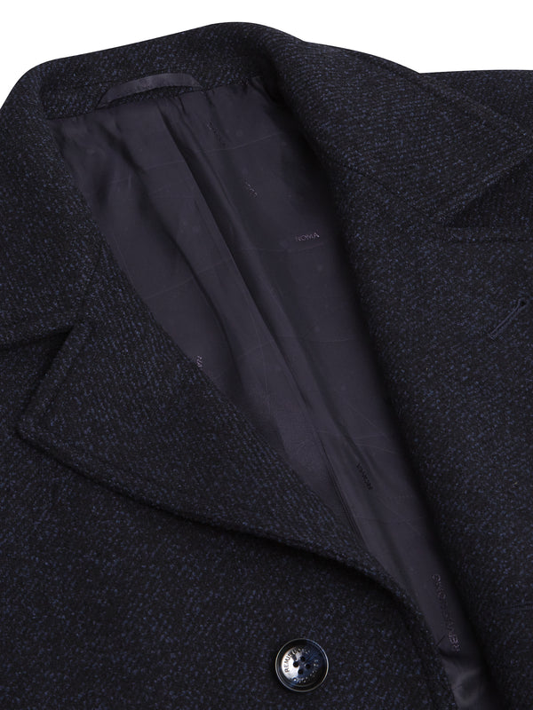 Remus Uomo Lohmann Wool Coat - Dark Blue [#90214/29]