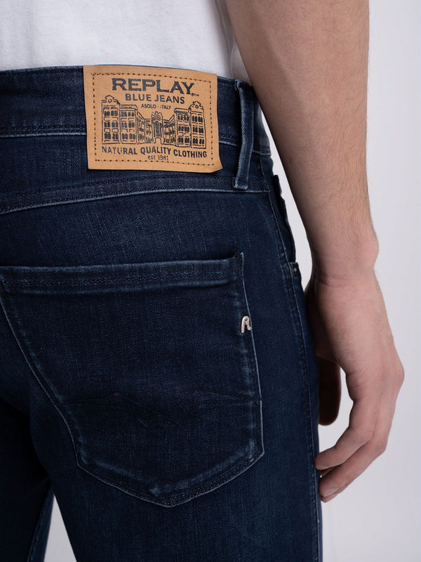 Replay Anbass Slim Fit Jeans - Dark Blue M914Y.000.41A.300.007