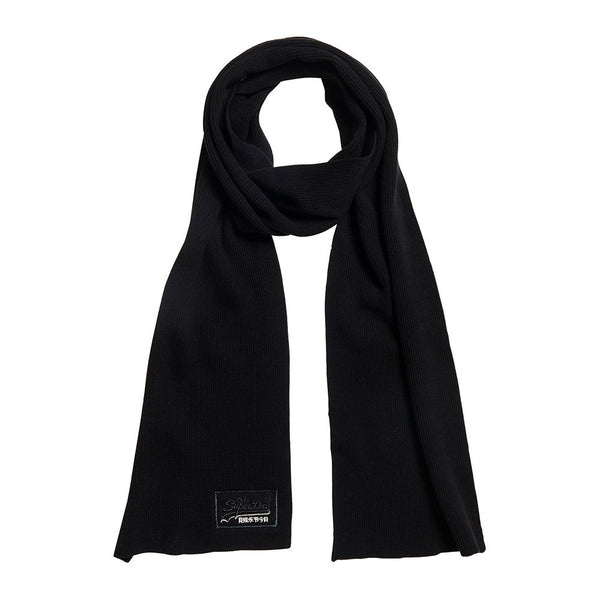 Superdry Orange Label Scarf - Black