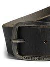 Jack & Jones Paul Leather Belt - Castlerock