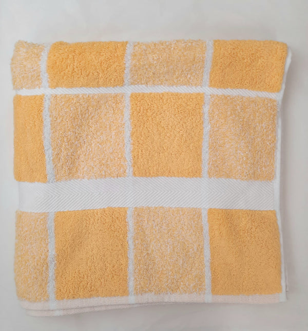 Check Towels - Yellow