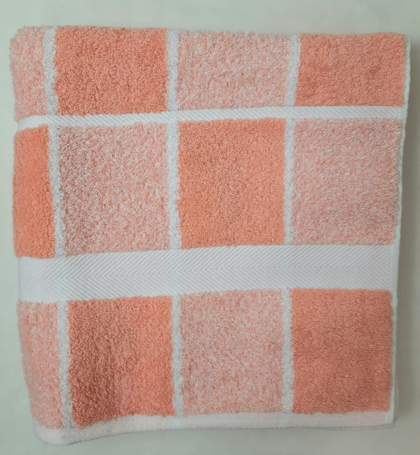 Check Towels -Salmon