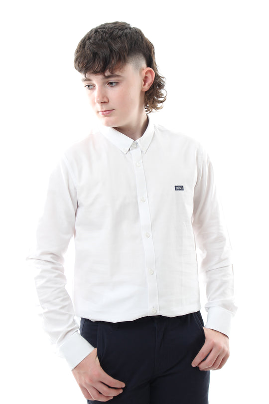Diesel Boys Tiernan Shirt - White