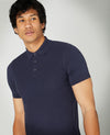 Remus Uomo Knitted Polo 58632/25 Blue