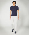 Remus Uomo Knitted Polo 58632/25 Blue