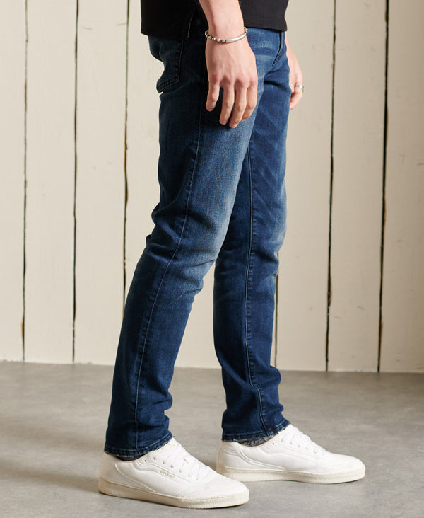 Superdry Slim Jeans - Vanderbilt Ink Worn