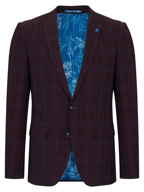 Spin Tyler Suit by Remus Uomo - Dark Red [Size 40L]