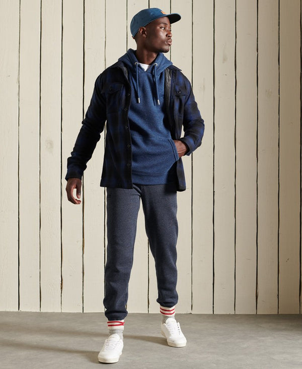 Superdry Vintage Logo Emb Hood - Bright Blue Marl [Size S]