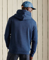 Superdry Vintage Logo Emb Hood - Bright Blue Marl [Size S]
