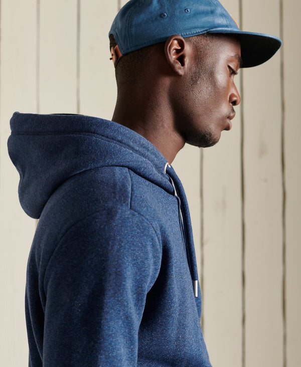 Superdry Vintage Logo Emb Hood - Bright Blue Marl [Size S]