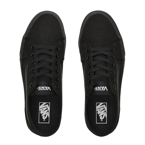 Ladies black suede on sale vans