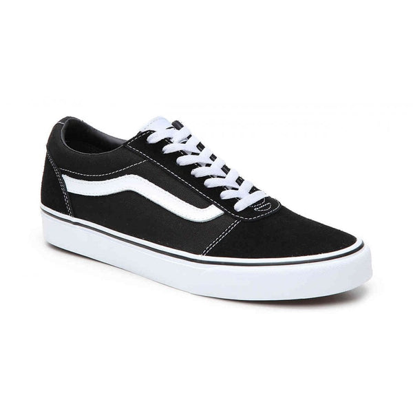 Vans Ward Suede Canvas - Black and White
