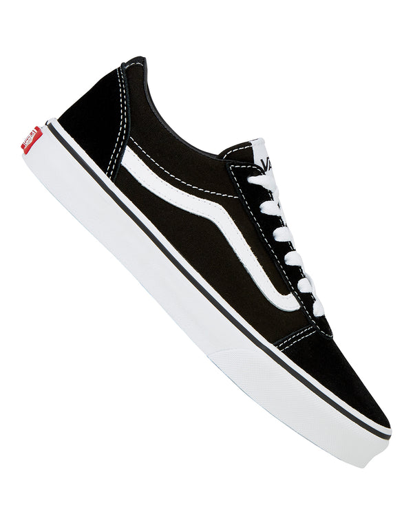 Vans Ward Suede Canvas - Black and White