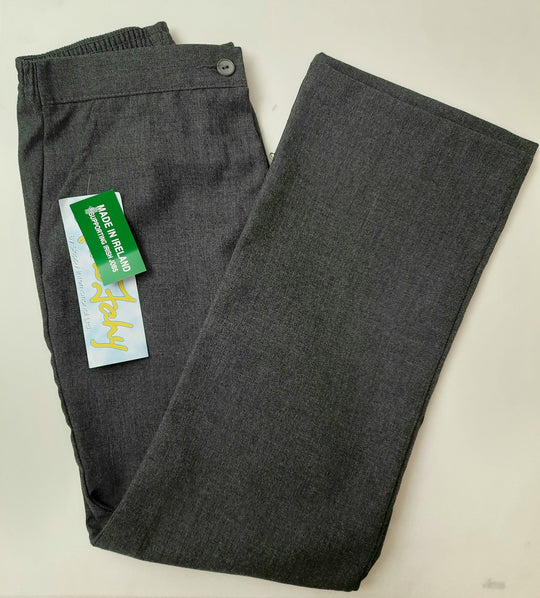 Anne Fahy Girls Grey Trousers