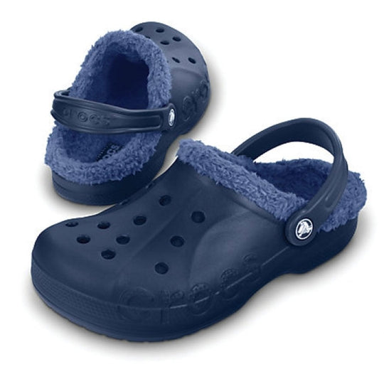 Kids Crocs Baya Lined - Navy