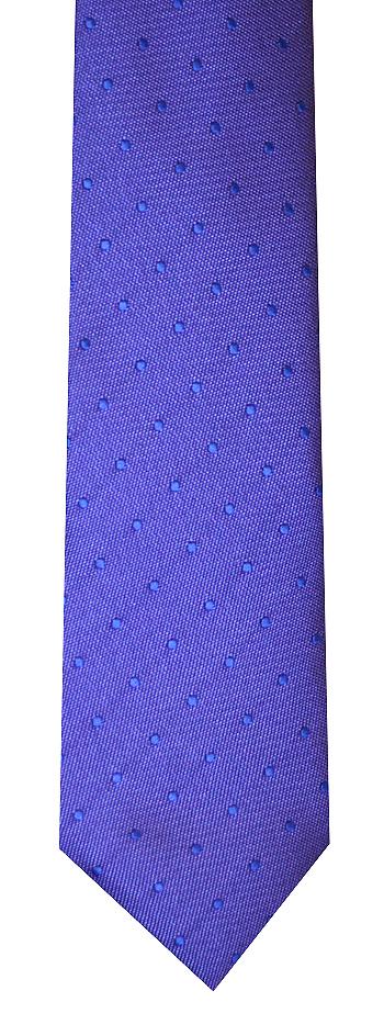 Llyod Atree 5cm Skinny Polka Dot Tie - Lilac