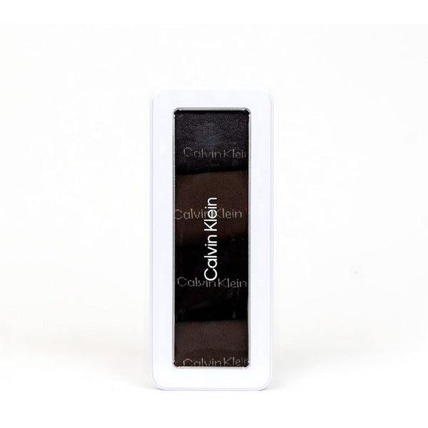 Calvin Klein Mens Socks 4 Pack Tin Giftbox - Dark Olive Combo