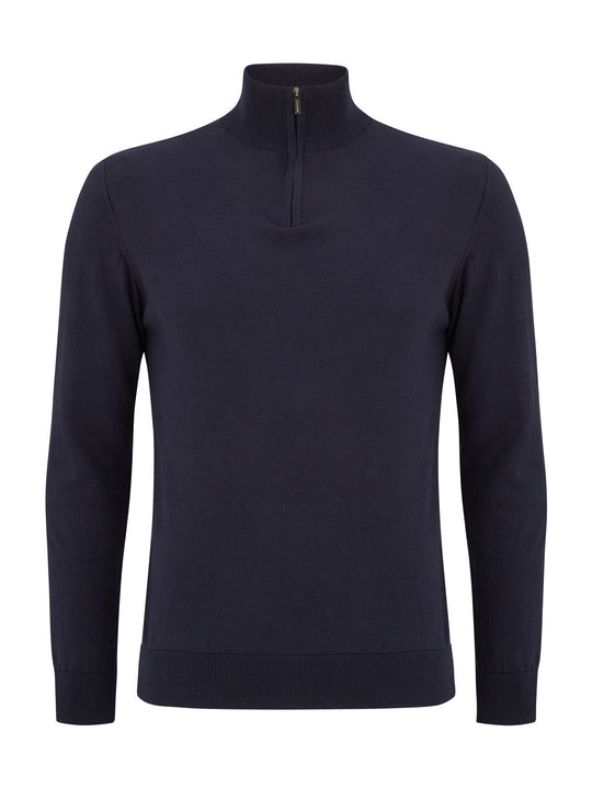 Benetti Laurance 1/4 Zip - Navy [Size XXL]