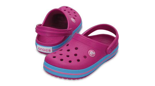 Kids Crocband Clog Vibrant Violet 204537-59L [Size J1]