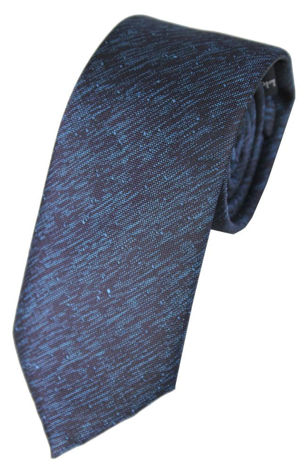 Llyod Atree Speckled Polyester Tie - Blue