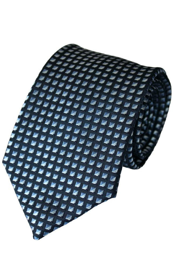 Llyod Atree Diamond Poly Tie - Blue