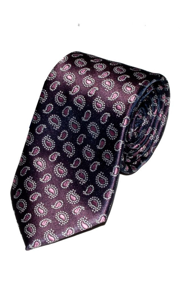 Llyod Atree 7.5cm Paisley Tie - Pink