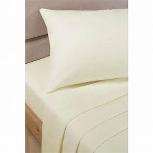 Essentials Luxury Percale Pair Pillowcases- Ivory