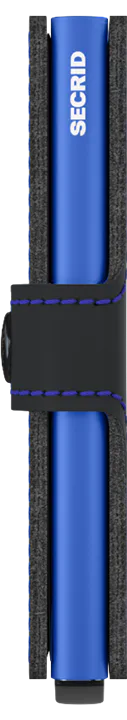 Secrid Miniwallet MM Matte - Black Blue