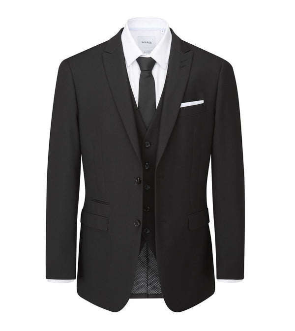 Skopes Madrid Black 2 Piece Suit