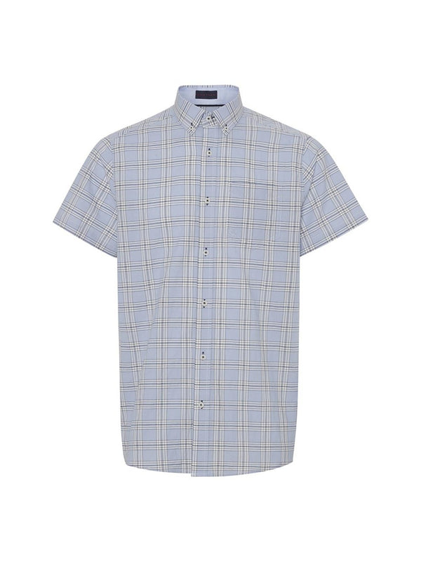 Pre End - Havana Short Sleeve Shirt With Chest Pocket Summer Blue