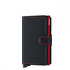 Secrid Miniwallet MM Matte - Black Red