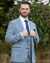 Marc Darcy Bromley Sky 3 Piece Suit