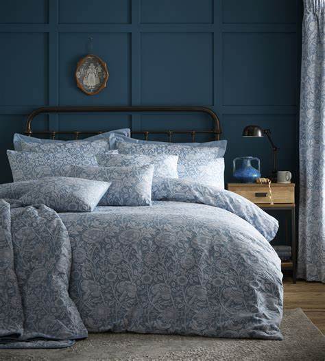 Portfolio Heritage Collection Duvet Set - Cornflower