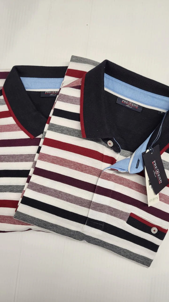 Pre End Gavin Short Sleeve Polo - Biking Red [Size M]