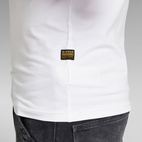 G-Star Slim Base Tee - White