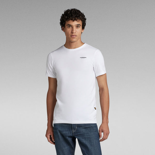 G-Star Slim Base Tee - White