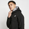11 Degrees Soft Shell Over The Head Jacket - Black