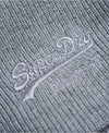 Superdry Vintage Logo Classic Beanie - Light Grey Grit