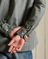 Superdry Vintage Oxford Shirt - Surplus Goods Olive [Size L]
