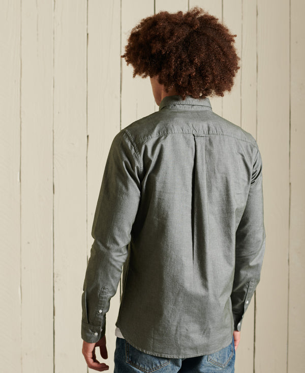 Superdry Vintage Oxford Shirt - Surplus Goods Olive [Size L]