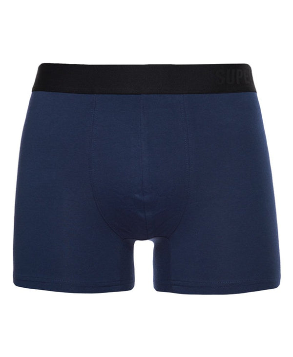 Superdry Boxer Multi Double Pack - Bright Blue / Navy Marl