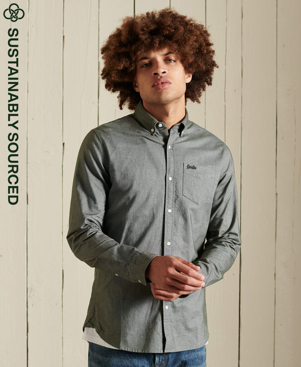 Superdry Vintage Oxford Shirt - Surplus Goods Olive [Size L]