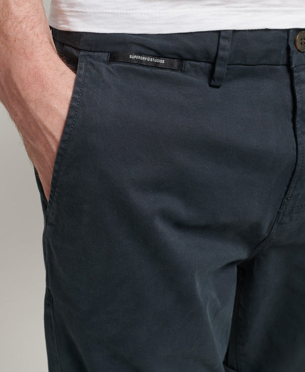 Superdry Studios Core Chino Shorts - Eclipse Navy