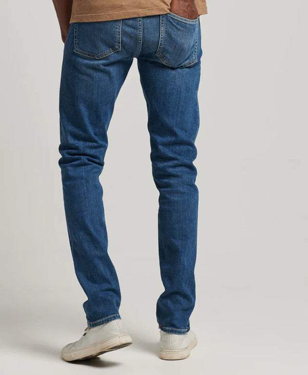 Superdry Vintage Slim Jean - Mercer Mid Blue