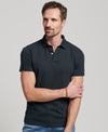 Superdry Studios Jersey Polo - Eclipse Navy
