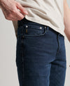 Superdry Vintage Slim Jeans - Vanderbilt Ink Worn