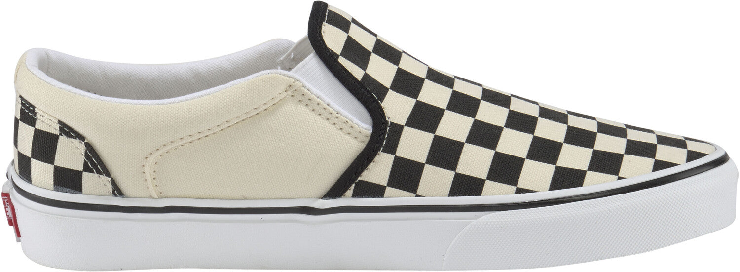 Vans Womens Asher Check Black White Kevin Bowens